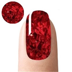 BEAUTIFUL NAILS Mylar - red signal